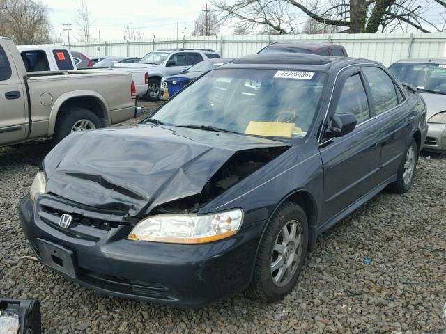 JHMCG56792C001772 - 2002 HONDA ACCORD SE BLACK photo 2