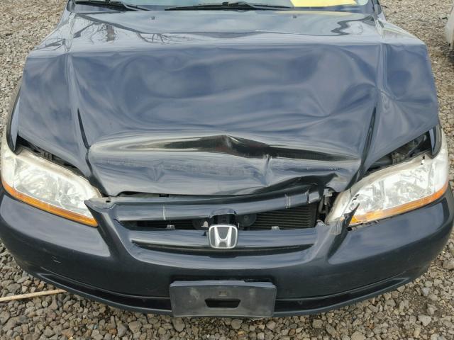 JHMCG56792C001772 - 2002 HONDA ACCORD SE BLACK photo 9