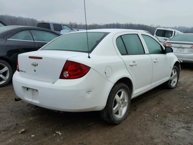 1G1AK55F277143793 - 2007 CHEVROLET COBALT LS WHITE photo 4