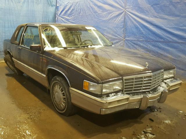 1G6CD13BXN4273194 - 1992 CADILLAC DEVILLE BURGUNDY photo 1