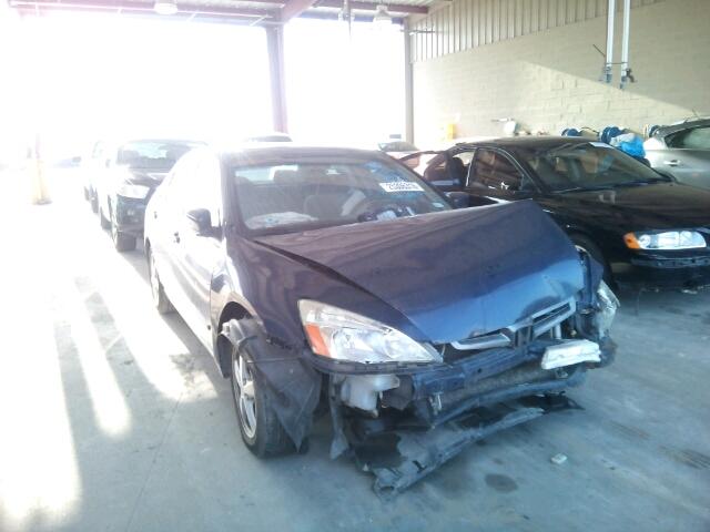 1HGCM56604A137127 - 2004 HONDA ACCORD EX BLUE photo 1