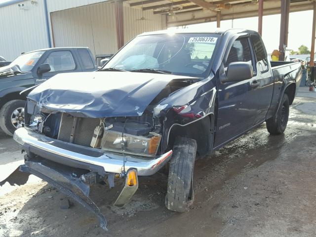 1GCCS196748177723 - 2004 CHEVROLET COLORADO BLUE photo 2