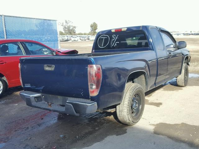 1GCCS196748177723 - 2004 CHEVROLET COLORADO BLUE photo 4