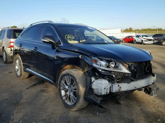 JTJBC1BA8D2052401 - 2013 LEXUS RX 450 BLACK photo 1