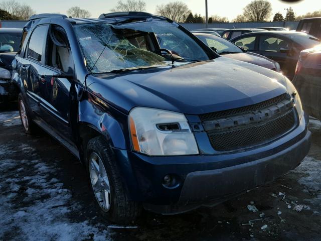 2CNDL73F566203656 - 2006 CHEVROLET EQUINOX LT BLUE photo 1