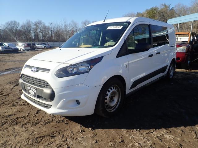 NM0LS7F74E1167187 - 2014 FORD TRANSIT CO WHITE photo 2