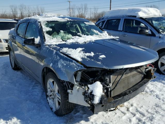 1B3LC56K58N265720 - 2008 DODGE AVENGER SX SILVER photo 1