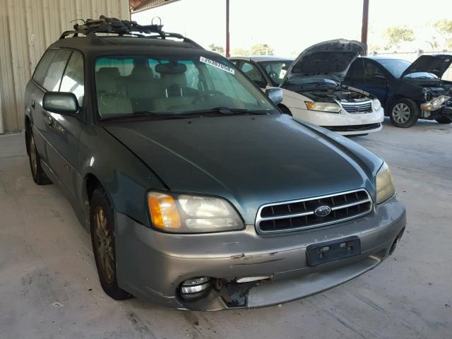 4S3BH806X17661323 - 2001 SUBARU LEGACY OUT GREEN photo 1