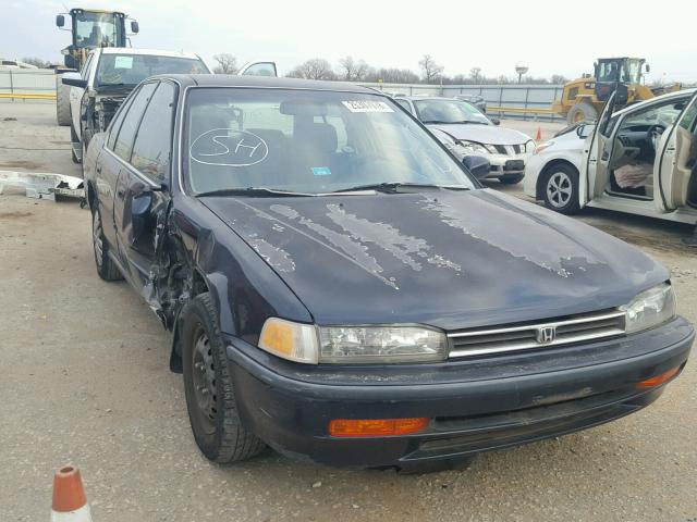 JHMCB7650NC033426 - 1992 HONDA ACCORD LX BLUE photo 1