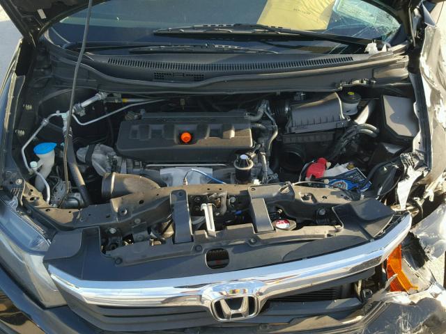 2HGFB2F84CH521558 - 2012 HONDA CIVIC EX შავი ფოტო 7