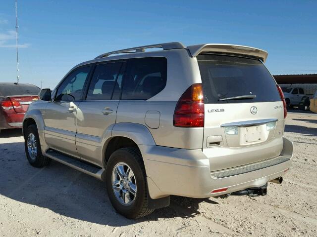 JTJBT20X170141966 - 2007 LEXUS GX 470 GOLD photo 3