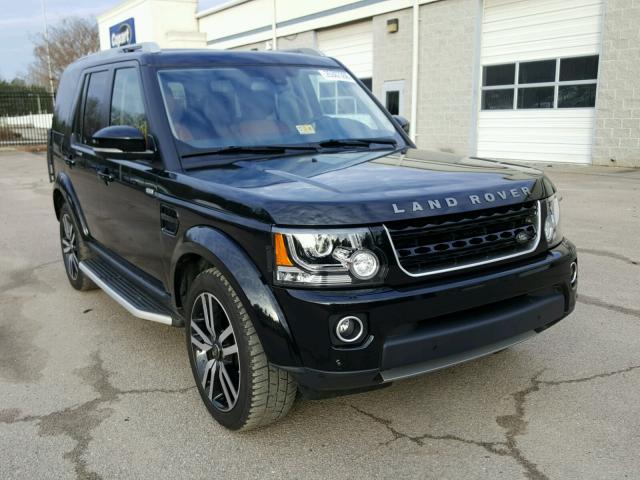 SALAK2V68GA814577 - 2016 LAND ROVER LR4 HSE LU BLACK photo 1