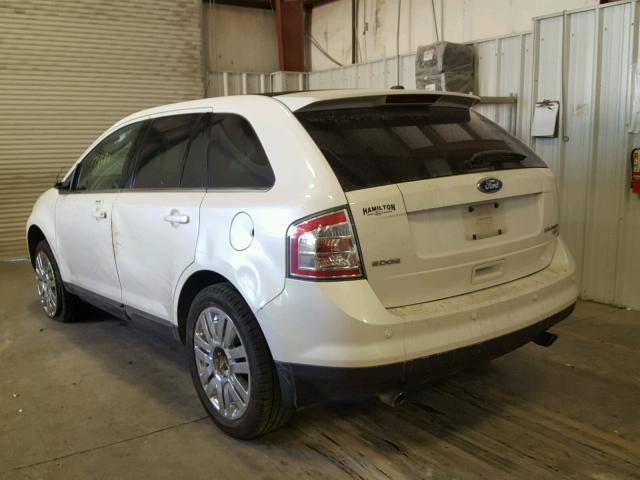 2FMDK49C59BA43997 - 2009 FORD EDGE LIMIT WHITE photo 3