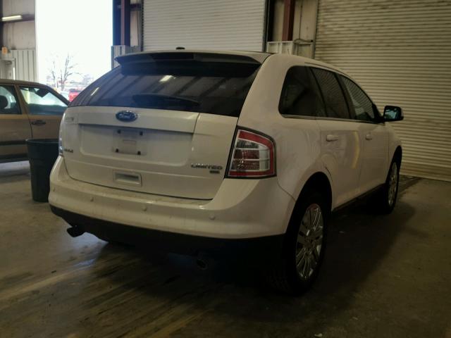 2FMDK49C59BA43997 - 2009 FORD EDGE LIMIT WHITE photo 4