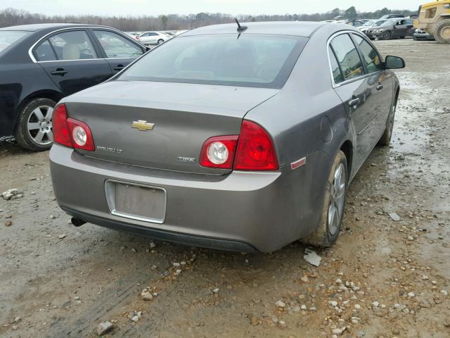 1G1ZC5E07A4123950 - 2010 CHEVROLET MALIBU 1LT 灰色 照片 4