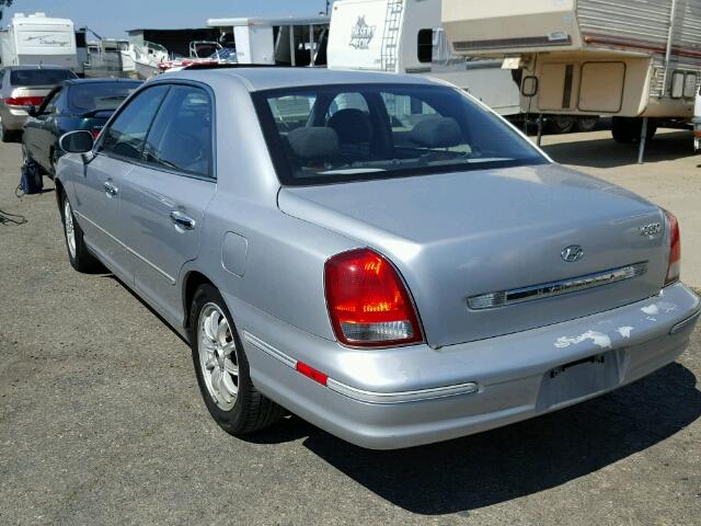 KMHFU45E32A163597 - 2002 HYUNDAI XG350 SILVER photo 3