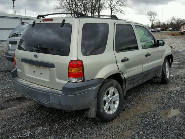 1FMCU93135DA25464 - 2005 FORD ESCAPE XLT TAN photo 4