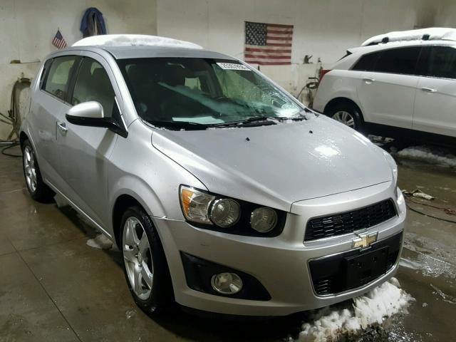 1G1JE6SB6D4229801 - 2013 CHEVROLET SONIC LTZ SILVER photo 1