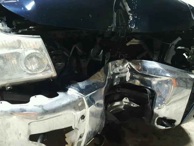 1N6BA07A07N212427 - 2007 NISSAN TITAN XE BLUE photo 9