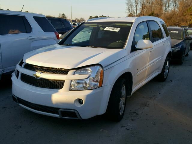 2CNDL937886071192 - 2008 CHEVROLET EQUINOX SP WHITE photo 2