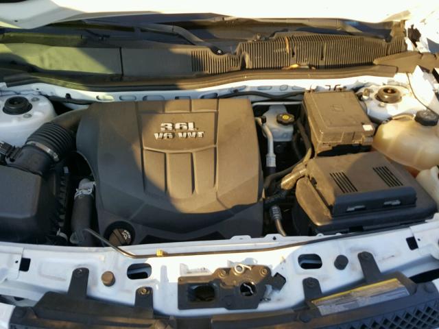 2CNDL937886071192 - 2008 CHEVROLET EQUINOX SP WHITE photo 7