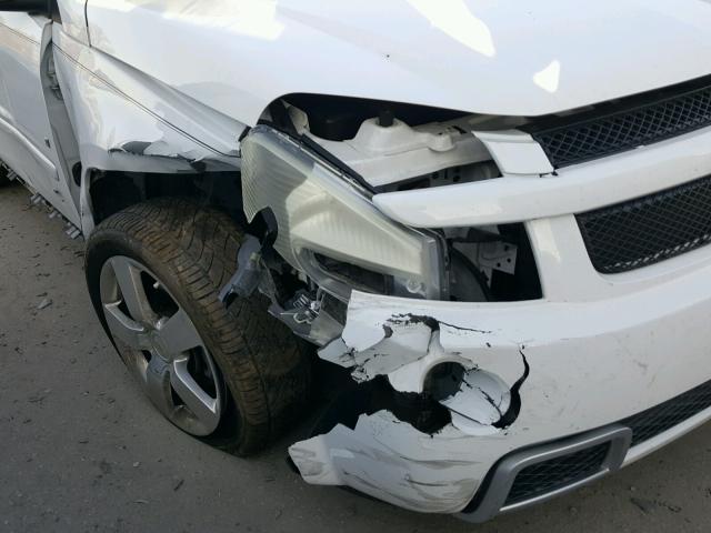 2CNDL937886071192 - 2008 CHEVROLET EQUINOX SP WHITE photo 9