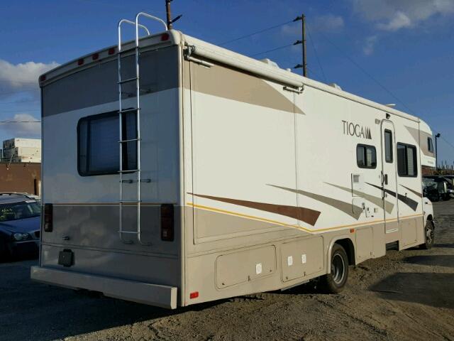 1FDXE45S27DB02352 - 2008 FLEE MOTORHOME WHITE photo 4