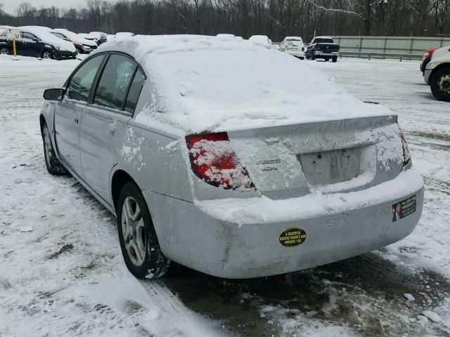 1G8AL52F84Z173870 - 2004 SATURN ION LEVEL SILVER photo 3