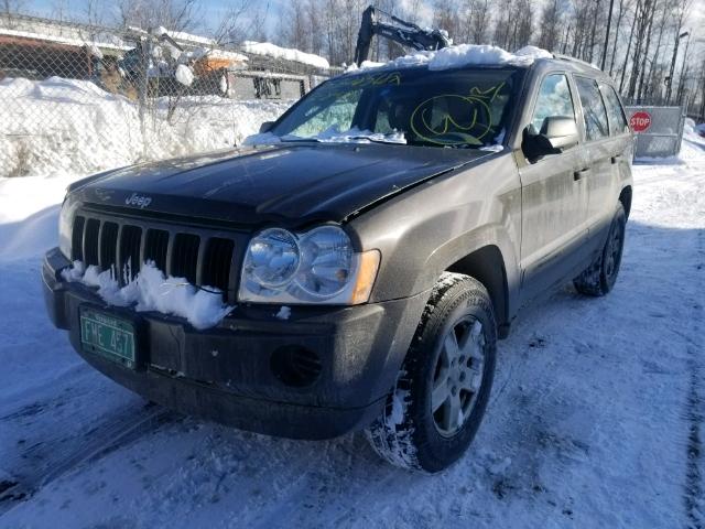 1J4GR48K16C303775 - 2006 JEEP GRAND CHER GRAY photo 2