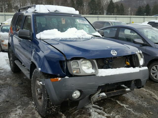 5N1ED28Y43C660718 - 2003 NISSAN XTERRA XE BLUE photo 1