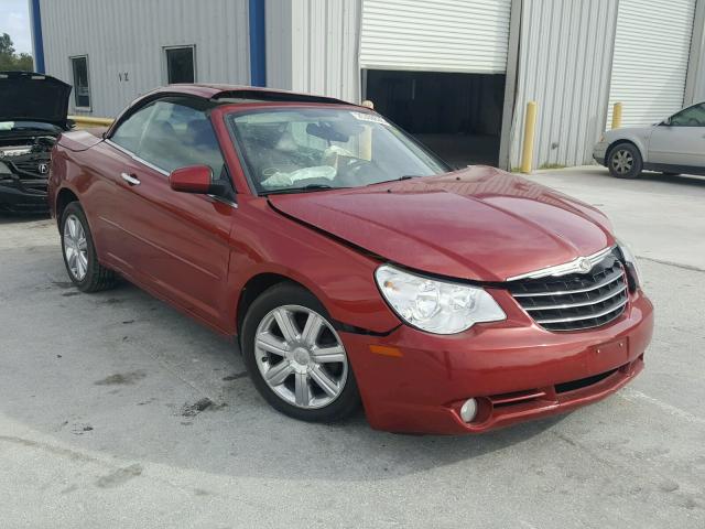 1C3BC6EV5AN147544 - 2010 CHRYSLER SEBRING LI RED photo 1