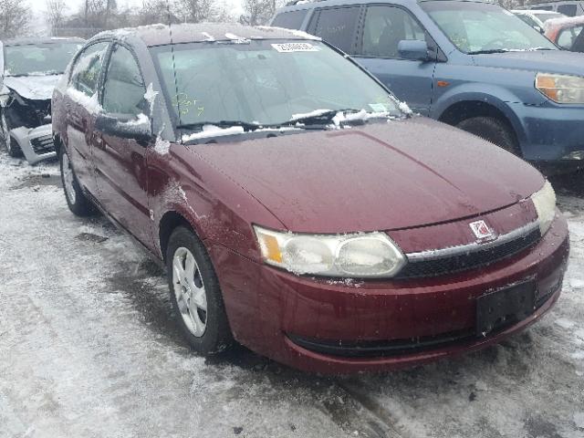 1G8AJ52F63Z105720 - 2003 SATURN ION LEVEL BURGUNDY photo 1