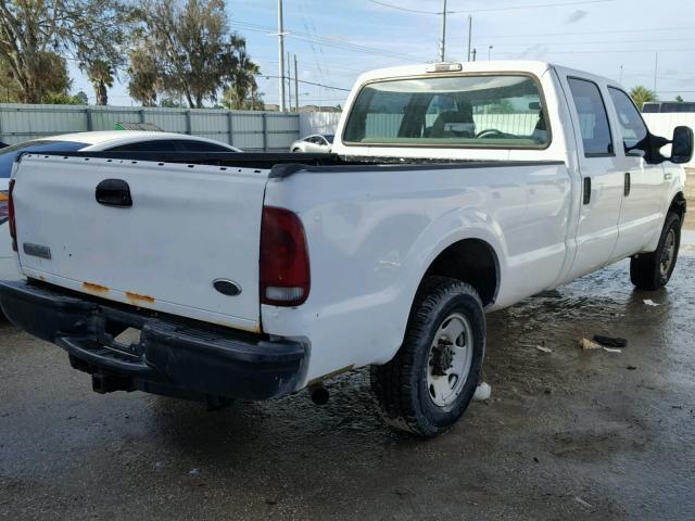 1FTSW20516EC57064 - 2006 FORD F250 SUPER WHITE photo 4