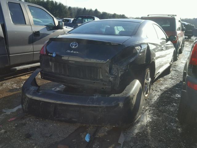 4T1CA30P84U012979 - 2004 TOYOTA CAMRY SOLA BLACK photo 4