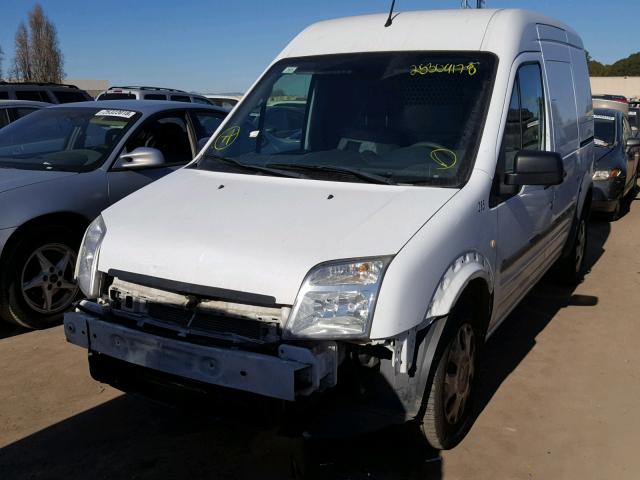 NM0LS7AN1DT167253 - 2013 FORD TRANSIT CO WHITE photo 2