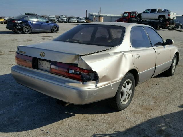 JT8VK13T9P0136986 - 1993 LEXUS ES 300 TAN photo 4