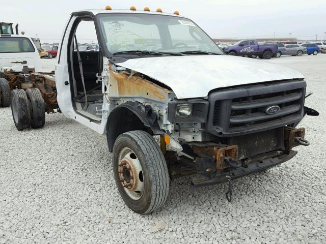 1FDXF46P04EA84432 - 2004 FORD F450 SUPER WHITE photo 1