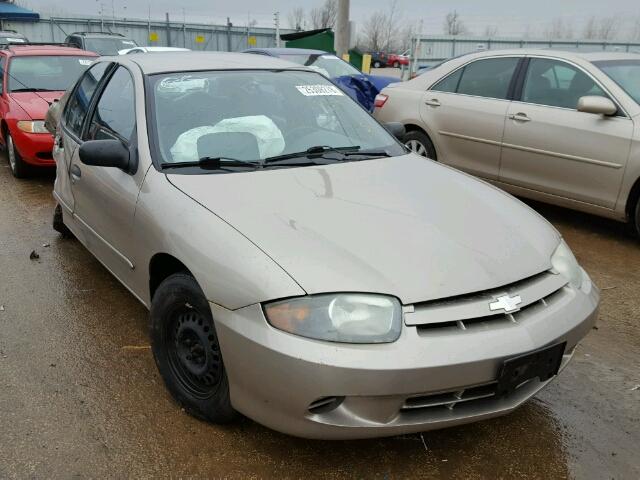 1G1JC52FX37310400 - 2003 CHEVROLET CAVALIER BROWN photo 1