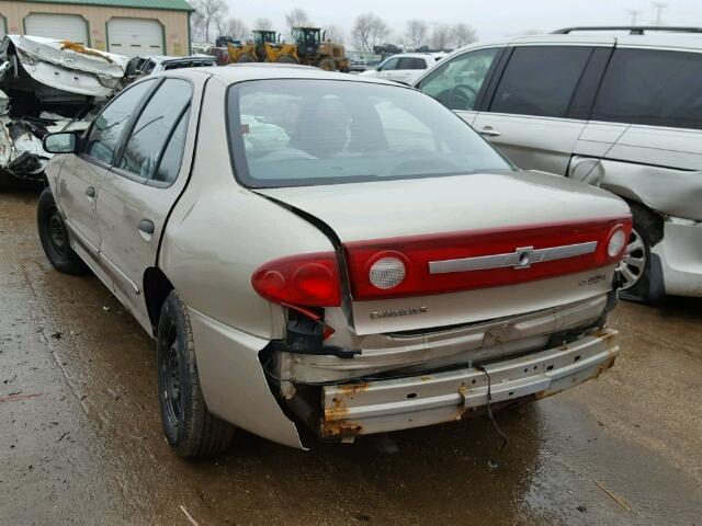 1G1JC52FX37310400 - 2003 CHEVROLET CAVALIER BROWN photo 3