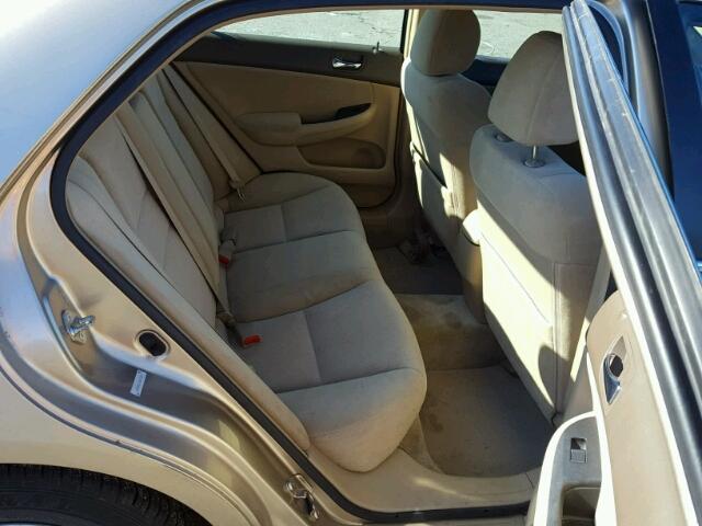 1HGCM56354A173255 - 2004 HONDA ACCORD LX TAN photo 6