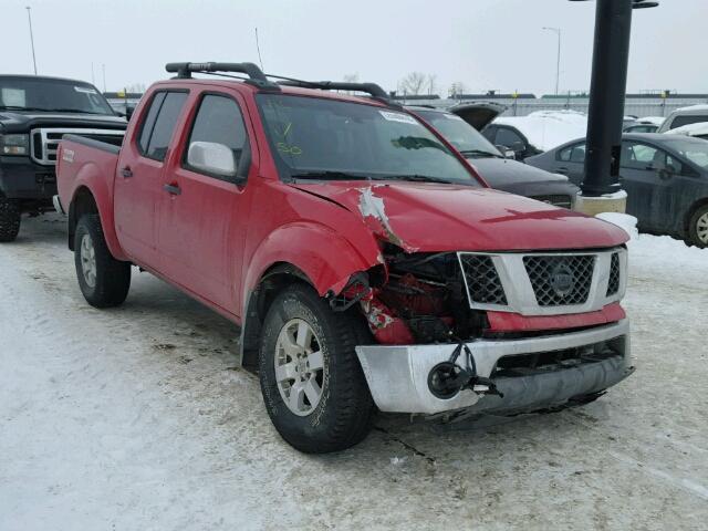 1N6AD07W06C412670 - 2006 NISSAN FRONTIER C RED photo 1
