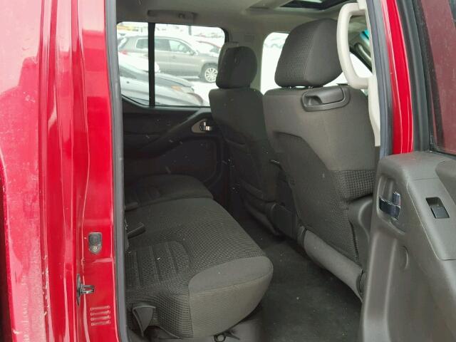 1N6AD07W06C412670 - 2006 NISSAN FRONTIER C RED photo 6