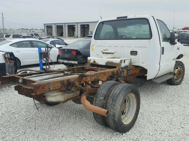 1FDXF47PX3EC02791 - 2003 FORD F450 SUPER WHITE photo 4