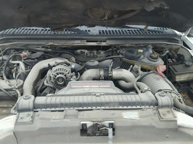 1FDXF47PX3EC02791 - 2003 FORD F450 SUPER WHITE photo 7