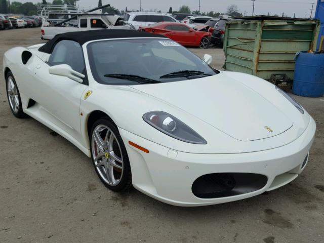 ZFFEW59AX70152179 - 2007 FERRARI F430 SPIDE WHITE photo 1