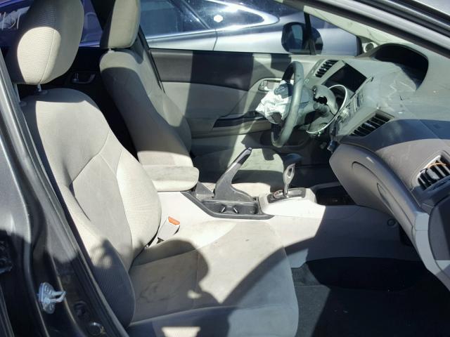 2HGFB2F86CH521223 - 2012 HONDA CIVIC EX 灰色 照片 5