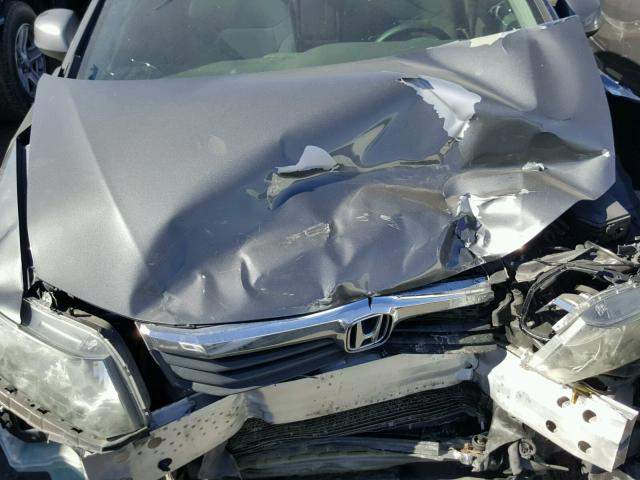 2HGFB2F86CH521223 - 2012 HONDA CIVIC EX 灰色 照片 7