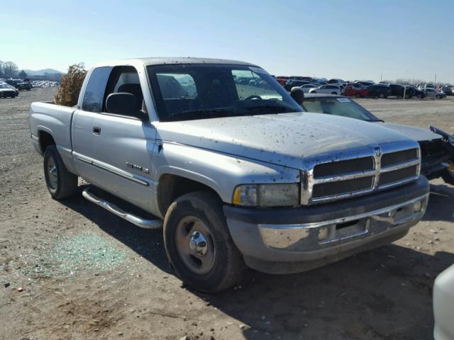 3B7HC13YX1G812615 - 2001 DODGE RAM 1500 SILVER photo 1