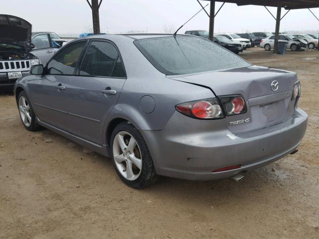 1YVHP80C685M31653 - 2008 MAZDA 6 I SILVER photo 3