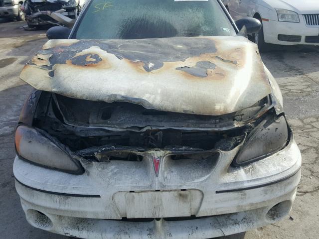 1G2NW52E44C152348 - 2004 PONTIAC GRAND AM G WHITE photo 7